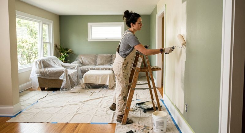 Apartment Interior Painting in Wilmington, NC