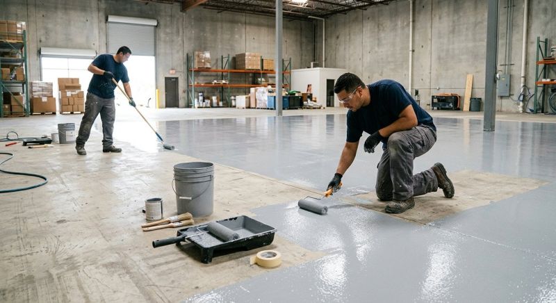 Business Floor Painting in Boulder, CO