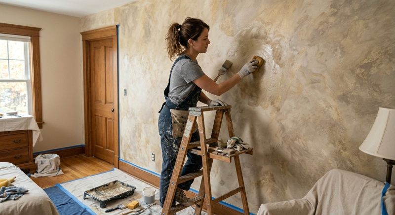Faux Interior Painting in Alpharetta, GA