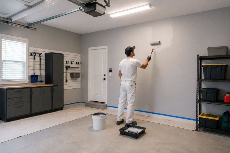 Interior Garage Painting in Waco, TX
