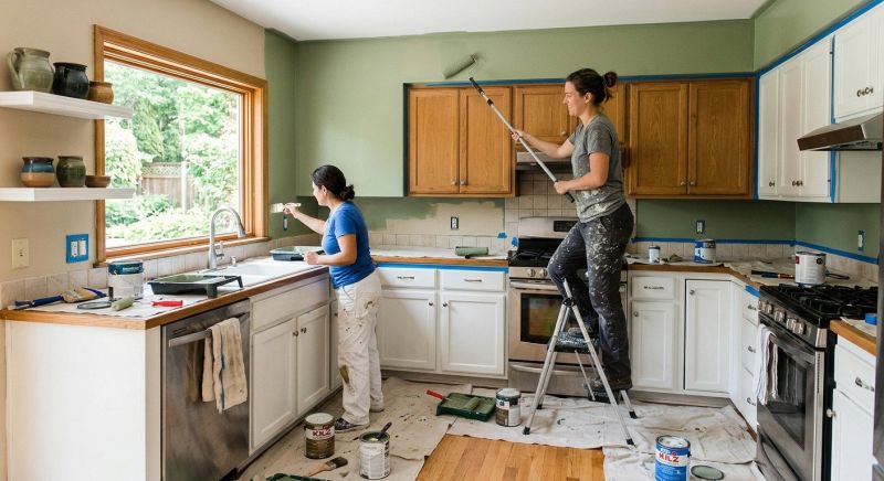 Kitchen Painting in Waco, TX