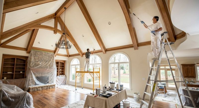 Attic Painting in Wilmington, NC