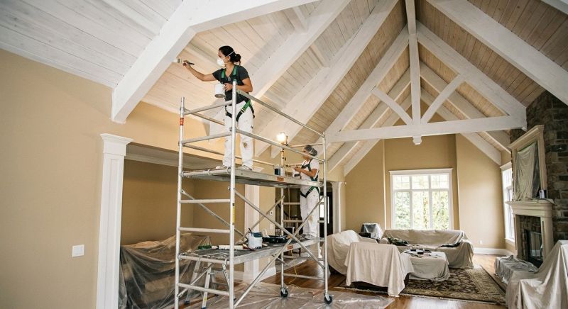Attic Painting in Wilmington, NC