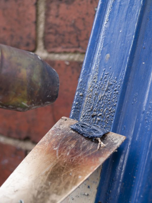 Paint Removal in Progress