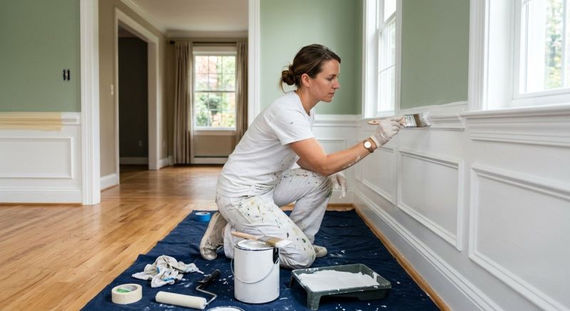 Baseboards Painting in Kansas City, KS