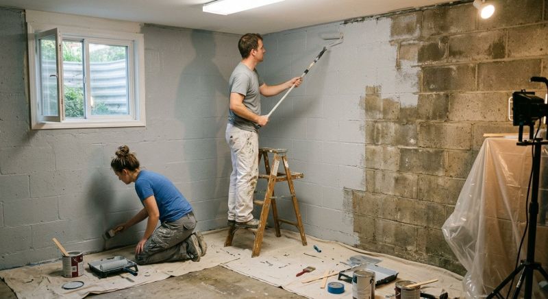 Basement Painting in Kansas City, KS