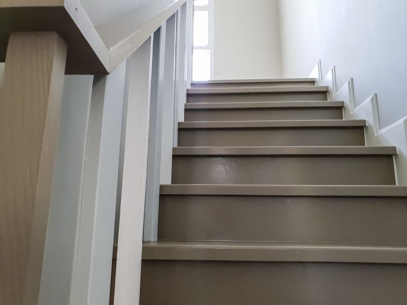Basement Stairs Painting in Wilmington, NC