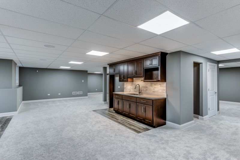 Basement Wall Painting in Wilmington, NC