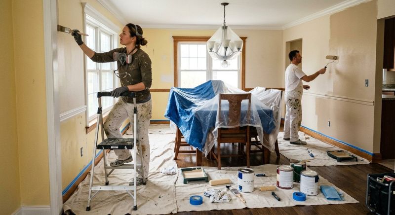 Beadboard Painting in Wilmington, NC