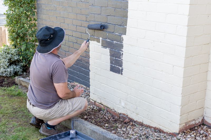 Brick Wall Painting in Fort Collins, CO