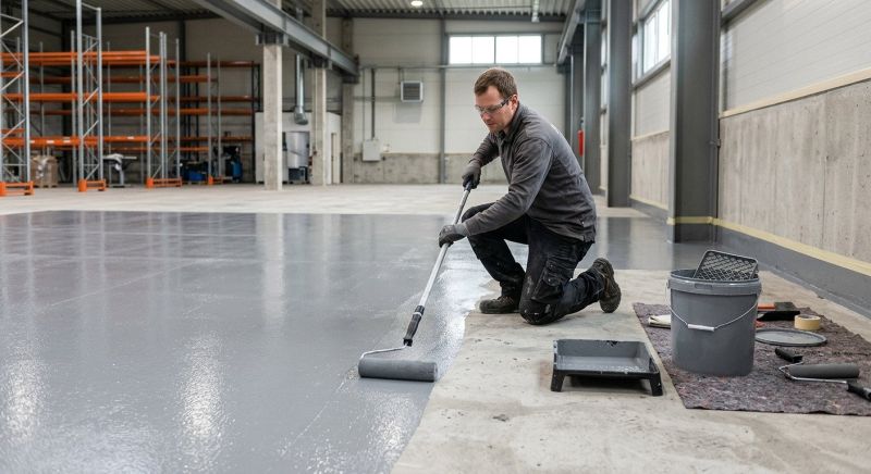 Business Floor Painting in Boulder, CO