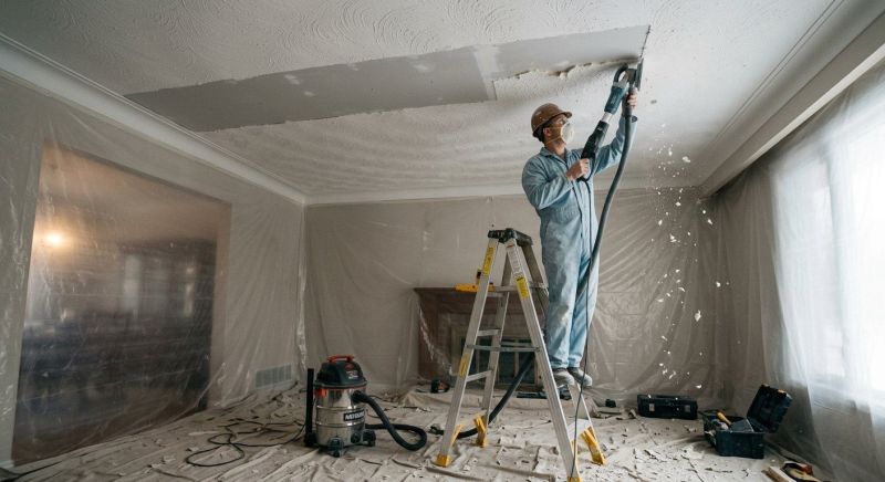 Ceiling Texture Removal in Waco, TX
