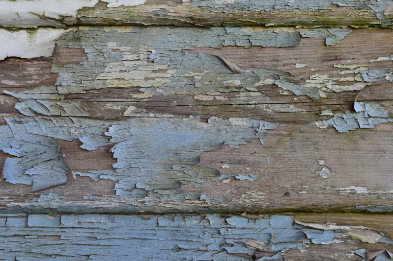 Weathered and Peeling Paint