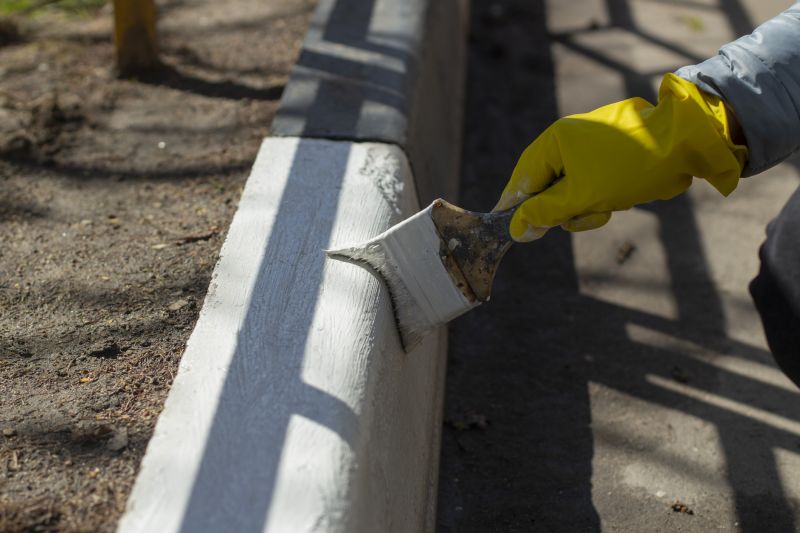Curb Painting in Boulder, CO