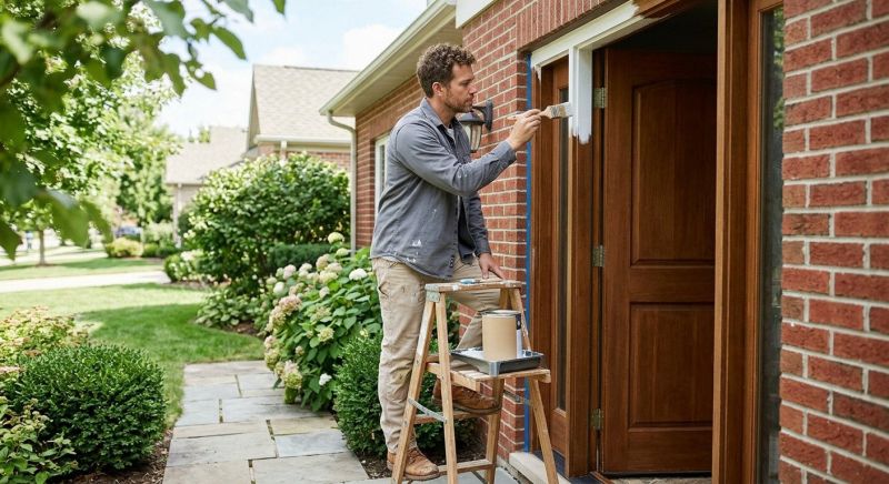 Door Jamb Painting in Waco, TX