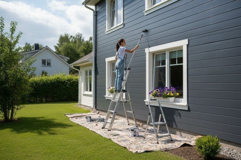 Exterior Whitewashing in Waco, TX