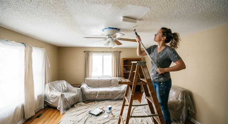 House Ceiling Painting in Wilmington, NC
