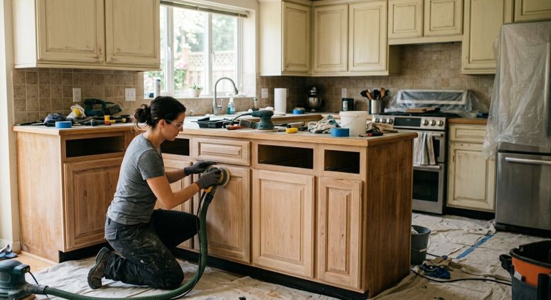 Kitchen Cabinet Refinishing in Cincinnati, OH