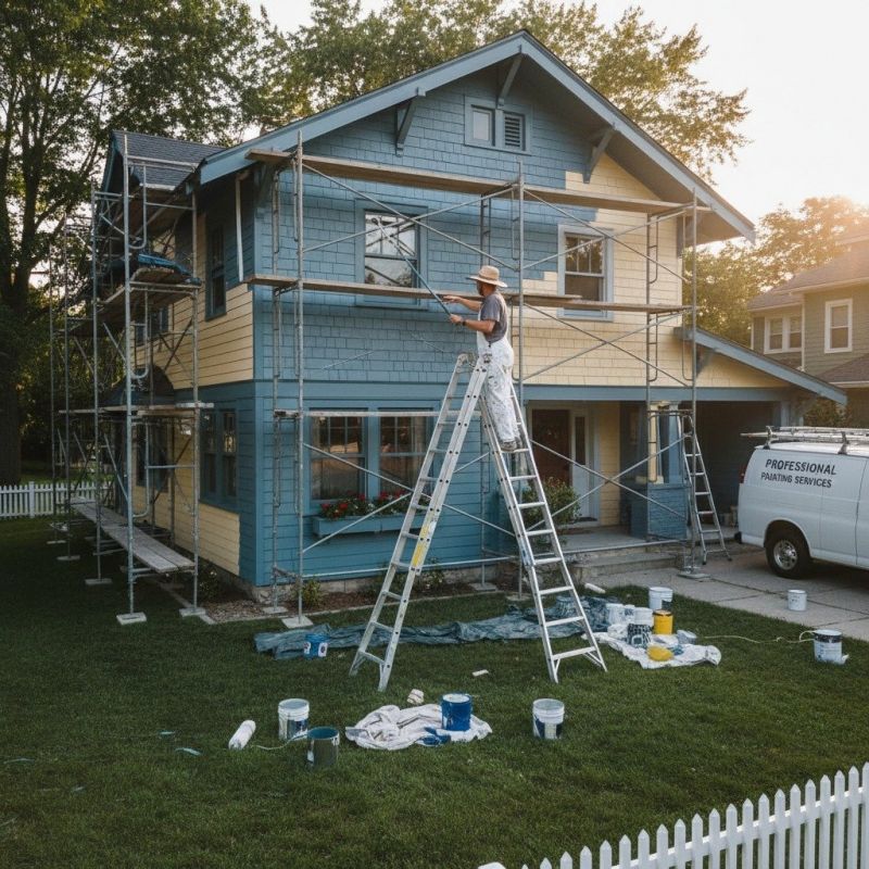 Outdoor Home Painting in Alpharetta, GA