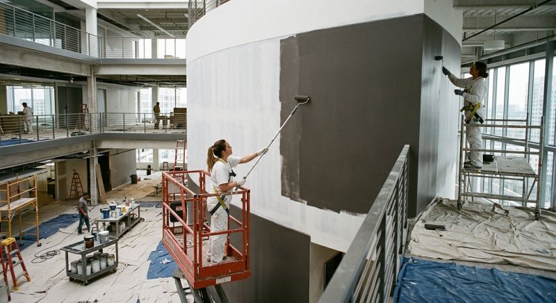 Reception Area Painting in Arvada, CO