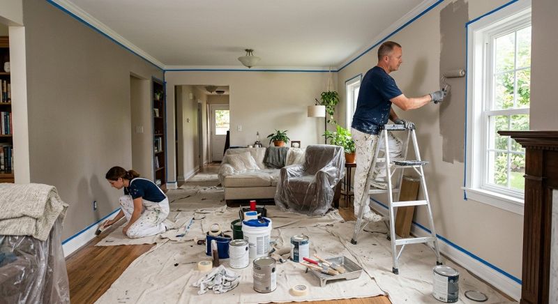 Residential Interior Painting in Wilmington, NC