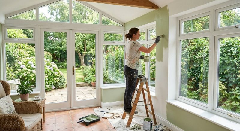 Sunroom Painting in Wilmington, NC