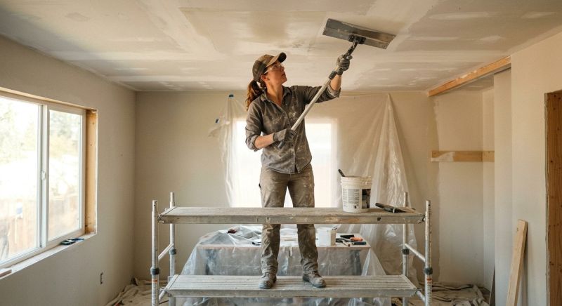 Swirled Ceiling Removal in Waco, TX