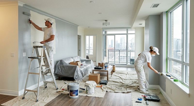 Townhouse Interior Painting in Waco, TX