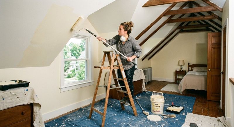 Vaulted Ceiling Painting in Waco, TX